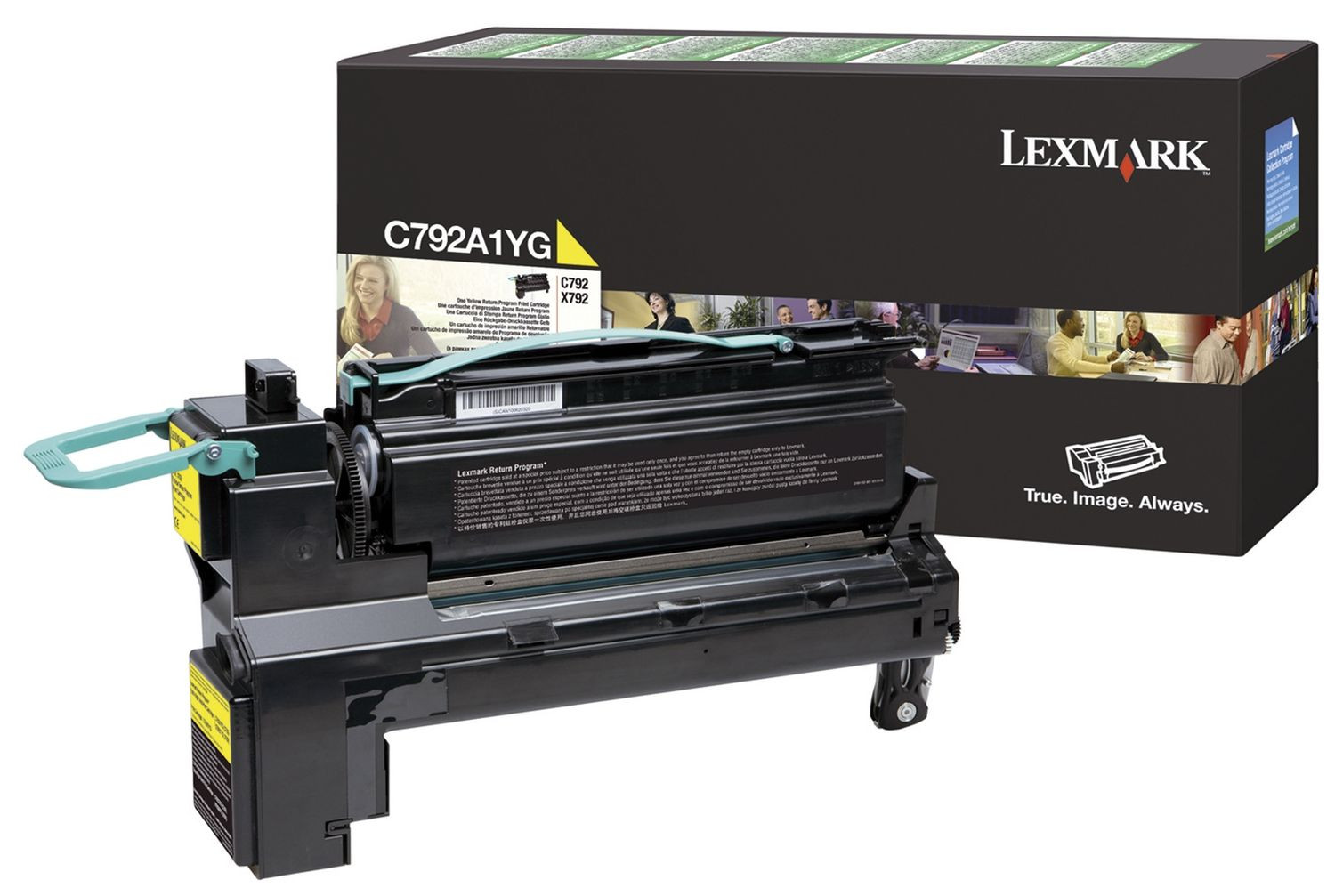 Lexmark C792A1YG Toner Geel