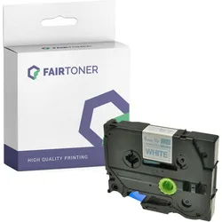 Kompatibel für Brother P-Touch 200 (TZE-223) Schriftband 9mm/8m Blau auf Weiss