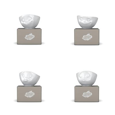 Fiftyeight Schalen-Set 4-tlg. 500 ml Nr 001 weiß Müslischalen