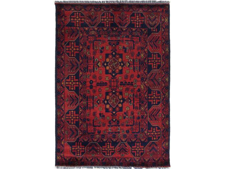 Khal Mohammadi Teppich 104x149 Handgeknüpft Orientteppich Wolle