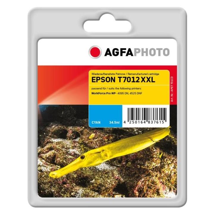 Agfaphoto Ink Cyan 34.5ml (C) (APET701CD)