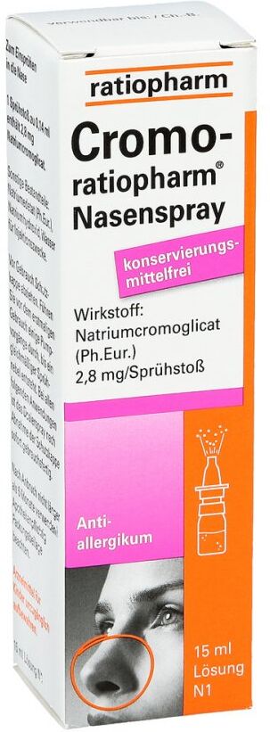 Cromo ratiopharm Nasenspray