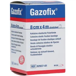 Gazofix latexfrei Fixierbinde 8 cm x 4 m beige 1 St