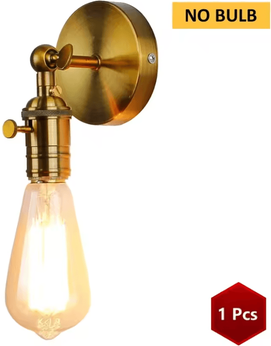 Inspire Curations American Retro Industrial Swing Arm Wall Lamp no Bulb