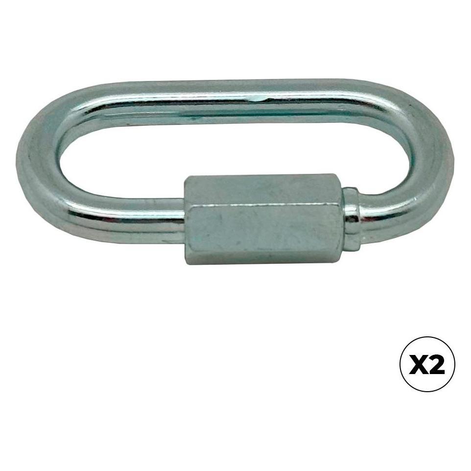 EDM Esl01 quick link, galvanized, 6 mm. 2 units (54842360)