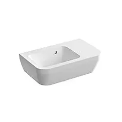 VitrA 7091B403-0012 Überlauf Ablage rechts Weiß Hochglanz VC