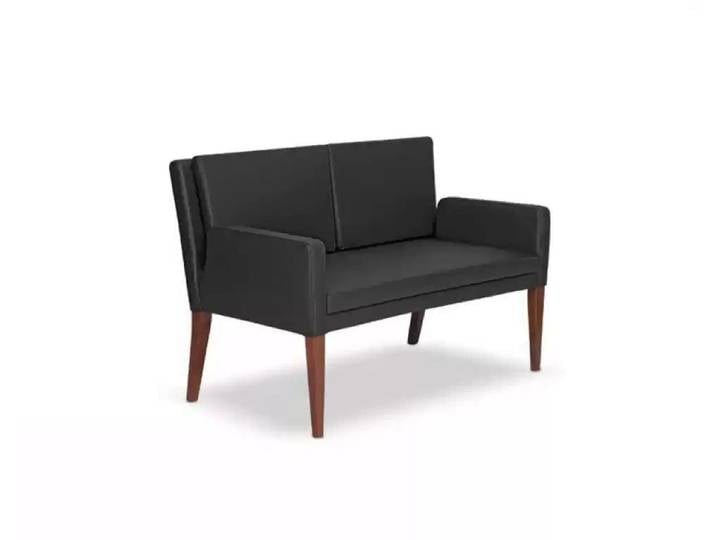 Xlmoebel 2-Sitzer Luxuriöse Textilcouch für Arbeitsplatz und Wohnbereich, Sofa 1 Teile, Made in Europa
