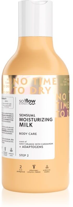 so!flow Sensual Moisturizing Shower Milk lait corporel Orange With Cardamom 400 ml