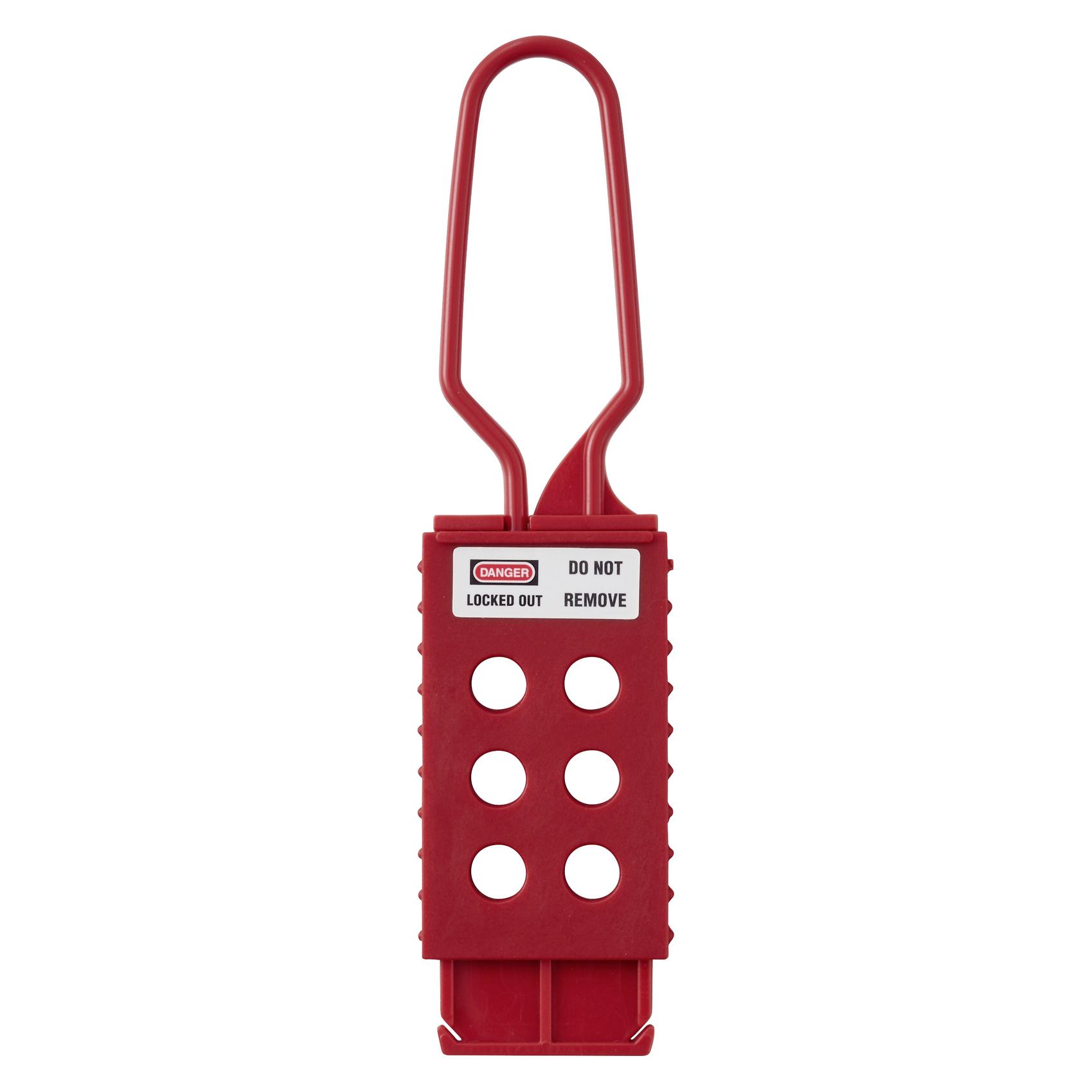 Sygonix SY-6872554 Sicherungshaspe 43 mm Rot (SY-6872554)