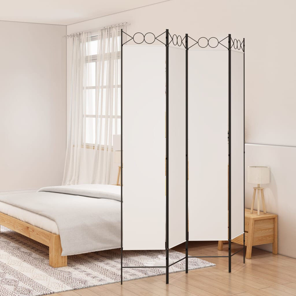 Marlow Home Co. Casida Folding Room Divider White 160 x 220 cm