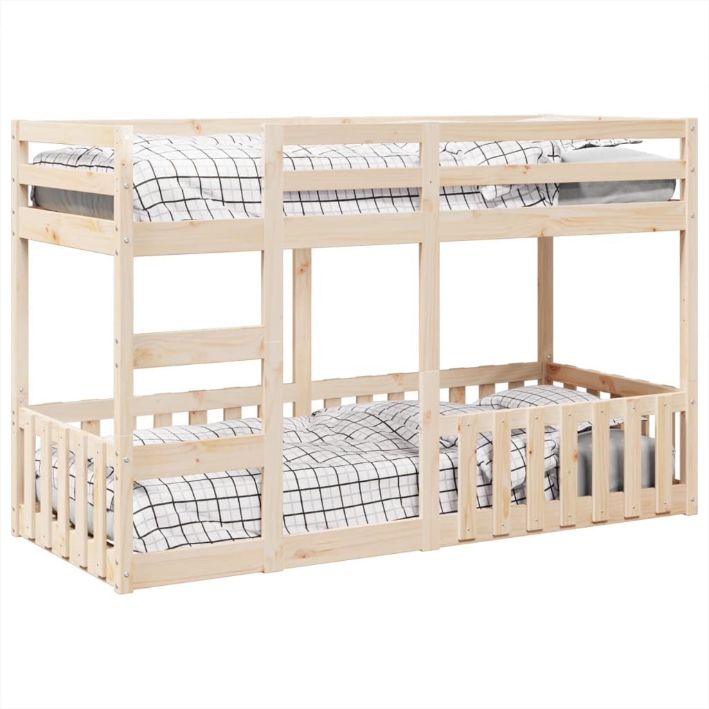 Maison Exclusive - Etagenbett 90x190 cm Massivholz Kiefer