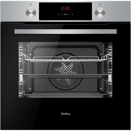 Amica EBX 944 200 E, larghezza 59,5 cm, 77 L, acciaio inox/nero