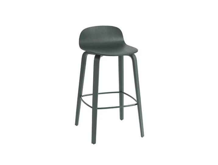 Muuto Tabouret de bar Visu 65 cm Dark green-Dark green