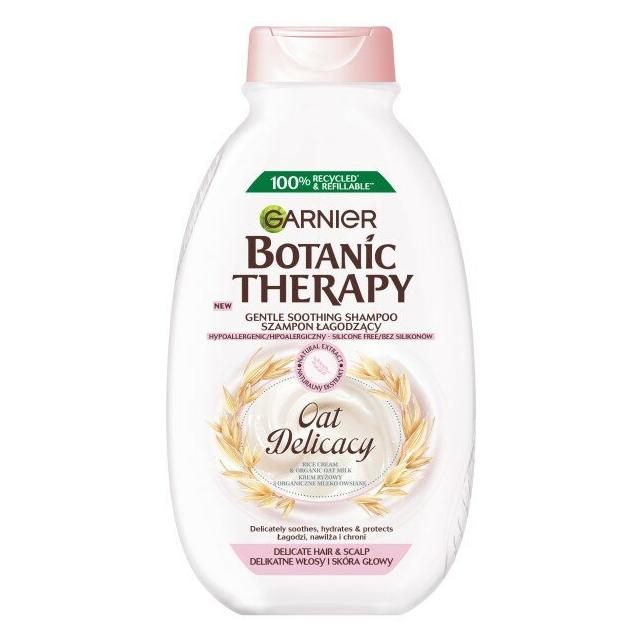 Garnier Botanic Therapy Oat Delicacy Soothing Shampoo For Delicate Hair And Scalp 400Ml (Flüssiges Shampoo, 400 ml) (3600542479943)