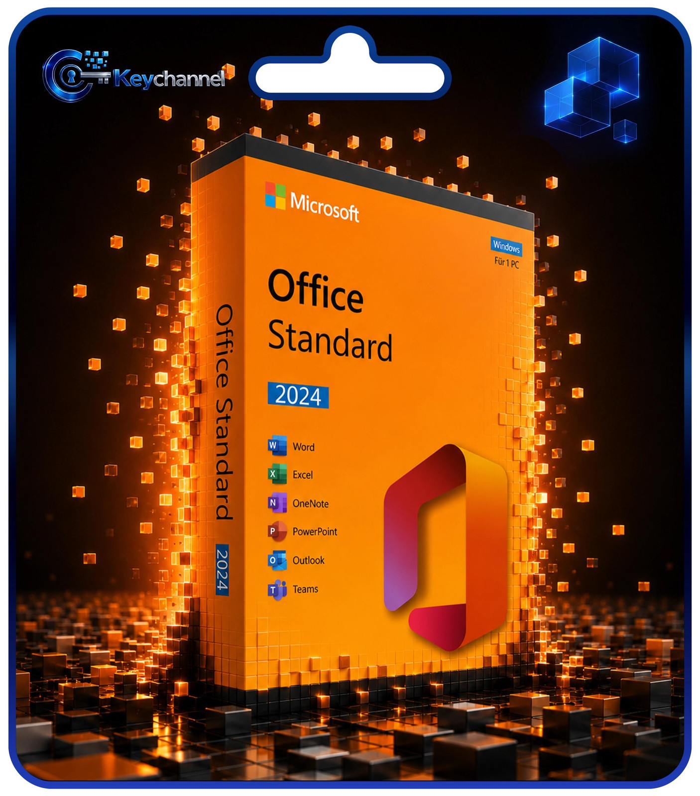 Microsoft Office 2024 Standard volledige versie permanente licentie