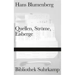 Quellen, Ströme, Eisberge, Fachbücher von Hans Blumenberg