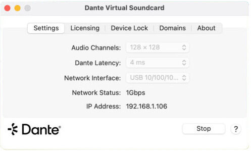 Dante DVS Pro One-Year