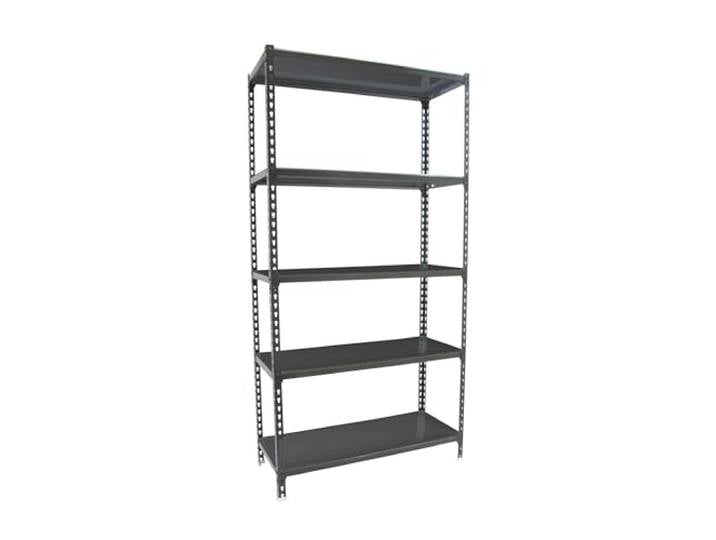 Simon Rack Metallregal 2000x1200x500 mm - Simonclick 5 Höhen, Metallablage, Biegepunkt 200 kg, Korrosionsschutzlackierung, Klicksystem-Montage, Anthrazit