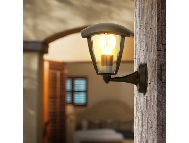 Aigostar wandlamp E27 A-02 IP44, exclusief lamp, waterdichte buitenverlichting