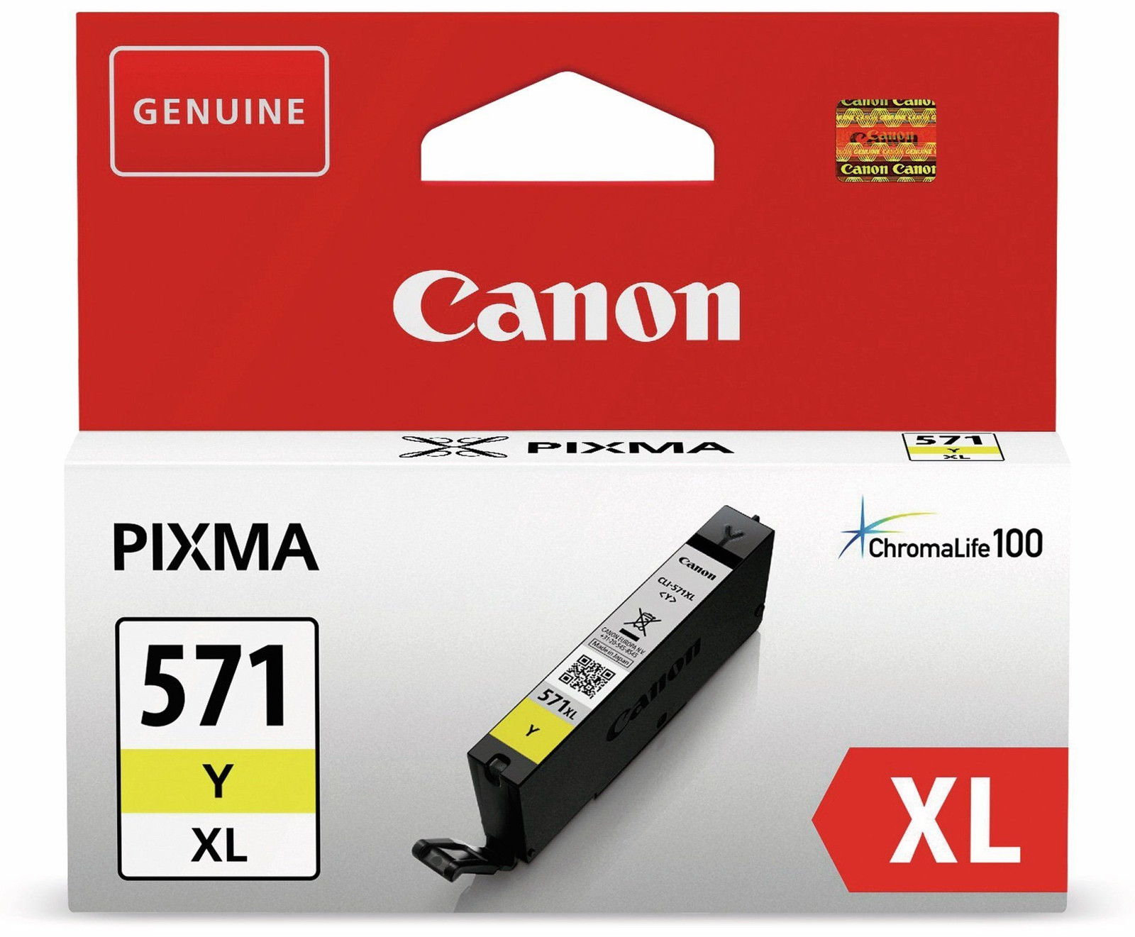 Canon CLI-571 XL High Yield Gele Inktcartridge