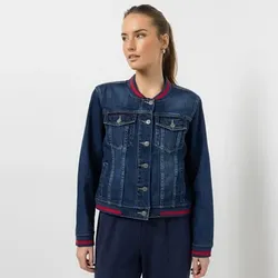 STEFFEN SCHRAUT Jeansjacke Collegejacken Stil Knopfleiste figurumspielend