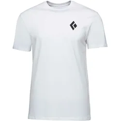 Black Diamond, Herren, Sportshirt, M Equipmnt For Alpinist Ss Tee (M), Weiss
