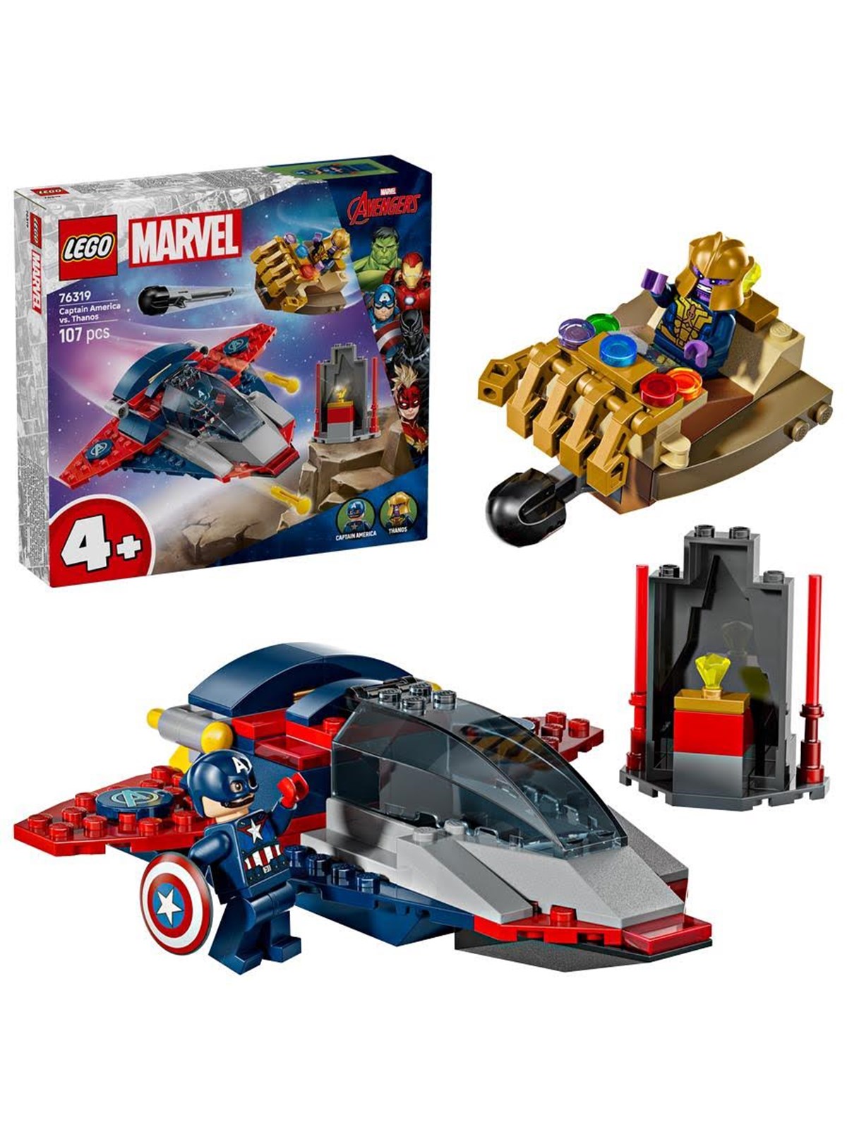 LEGO Super Heroes 76319 Captain America vs. Thanos