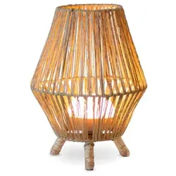 New Garden LED-Tischleuchte "SISINE30" Naturfaser Ø255mm x  H:325mm IP54