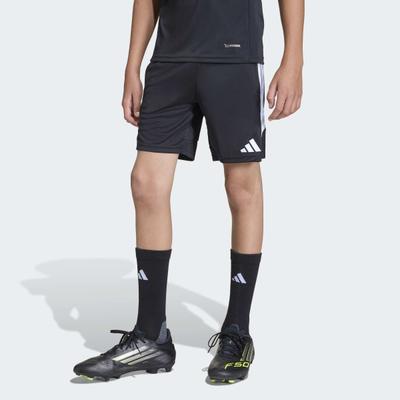 Trainingsshorts ADIDAS PERFORMANCE "TIRO26 LEAGUE KIDS", Mädchen, Gr. 152, N-Gr, schwarz (schwarz, weiß,), Obermaterial: 100% Polyester, Hosen