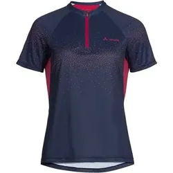 VAUDE Damen Radtrikot "Ligure Shirt" Kurzarm, Größe 38 in Blau Blau
