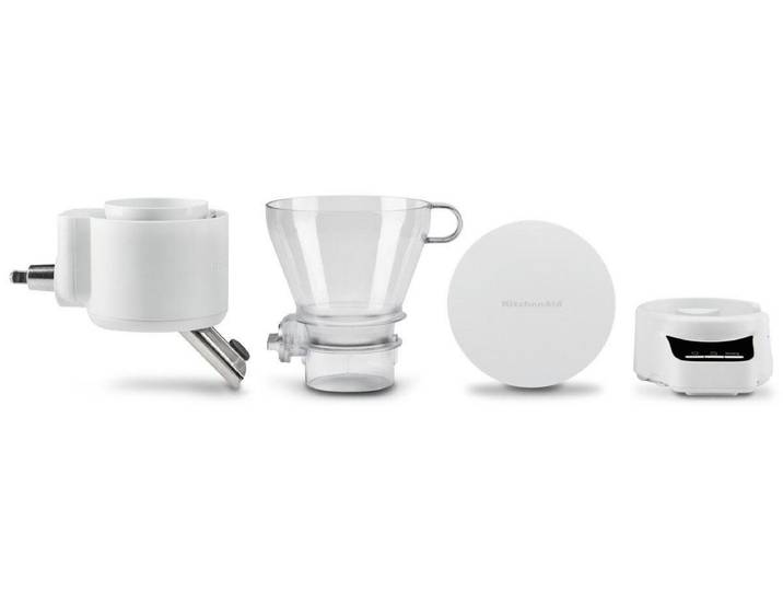 KitchenAid Siebaufsatz 5KSMSFTA, Zubehör für für alle KitchenAid Küchenmaschinen außer Professional 5KSM7990X, mit digitaler Waage