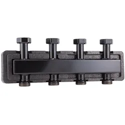 Barberi isolierter komplanarer Verteiler „UP/DOWN“ - Wandhalterungen - komplett mit beweglichen Überwurfmuttern und Verschraubungen für den Anschluss