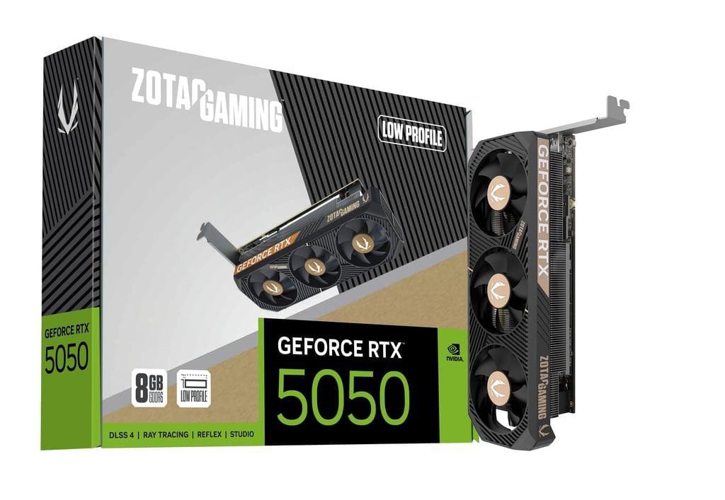 ZOTAC GAMING GeForce RTX 5050 Low Profile Grafikkarte 8 GB