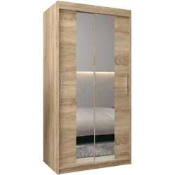 SCHIEBETÜRENSCHRANK mit Spiegel TOKYO 1 200/100/62 2-türig