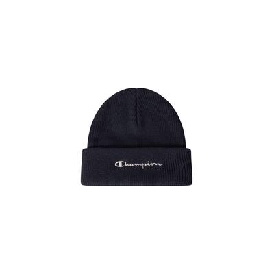 Beanie CHAMPION "Everyday Beanie UNISEX", Damen, schwarz (nny), Obermaterial: 100% Baumwolle, Mützen Beanie, aus Baumwolle, One Size