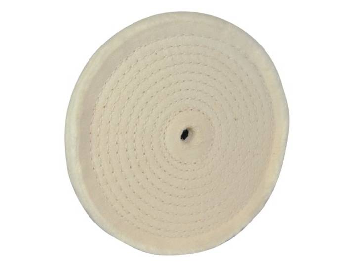 Silverline 105888 spiraalvormig gewatteerde katoenen polijstschijf 150 mm