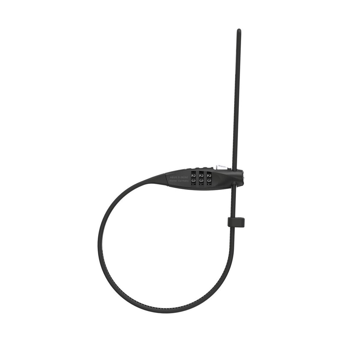 Abus Combiflex / Travelguard BK schwarz 45 cm / 52 cm 95468