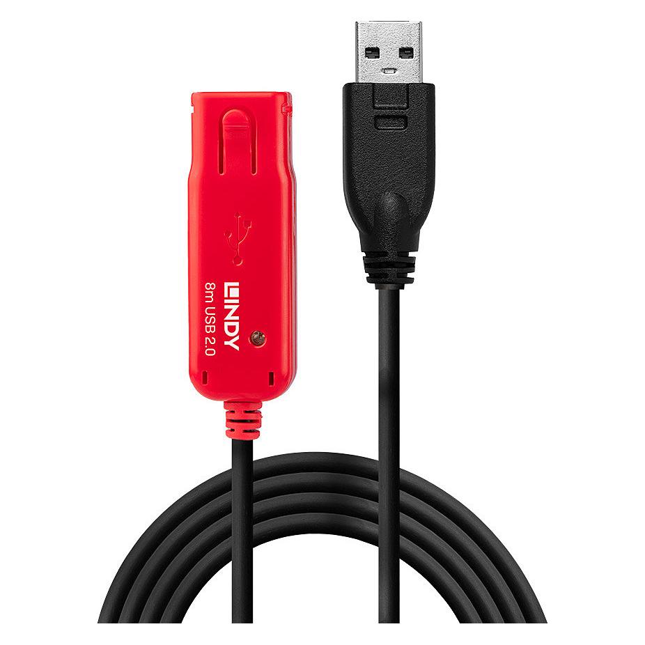 Lindy Aktivverlängerung PRO (8 m, USB 2.0) (42780)