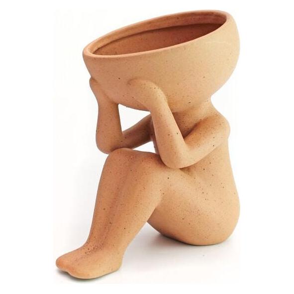 Winkee Plants in my head Plant Pot (17784)