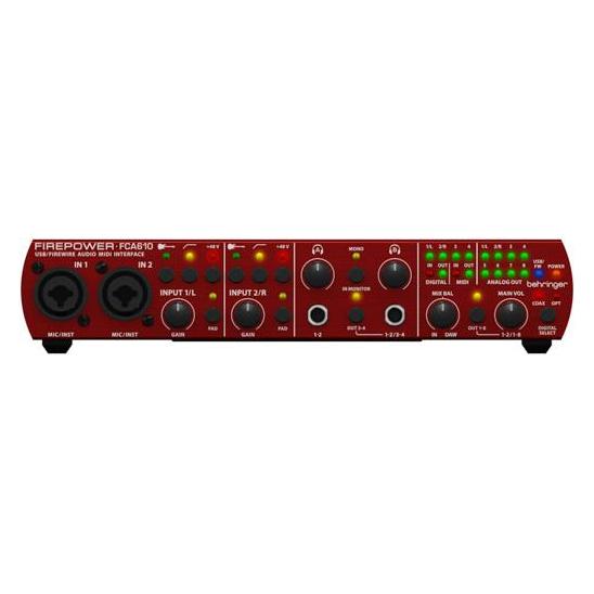 Behringer Firepower FCA610 (FireWire, USB) (FCA610)