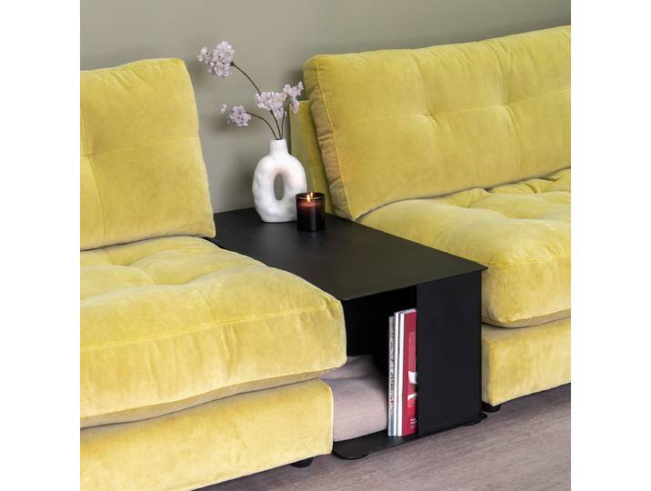Couchtisch Adaptable 90 x 39 x 40cm Schwarz/Schwarz