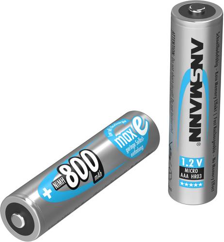 Ansmann maxE HR03 Micro (AAA)-Akku NiMH 800 mAh 1.2V 1St.
