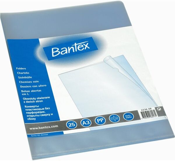 Bantex Chartek   A3   120 My   25 Stk.