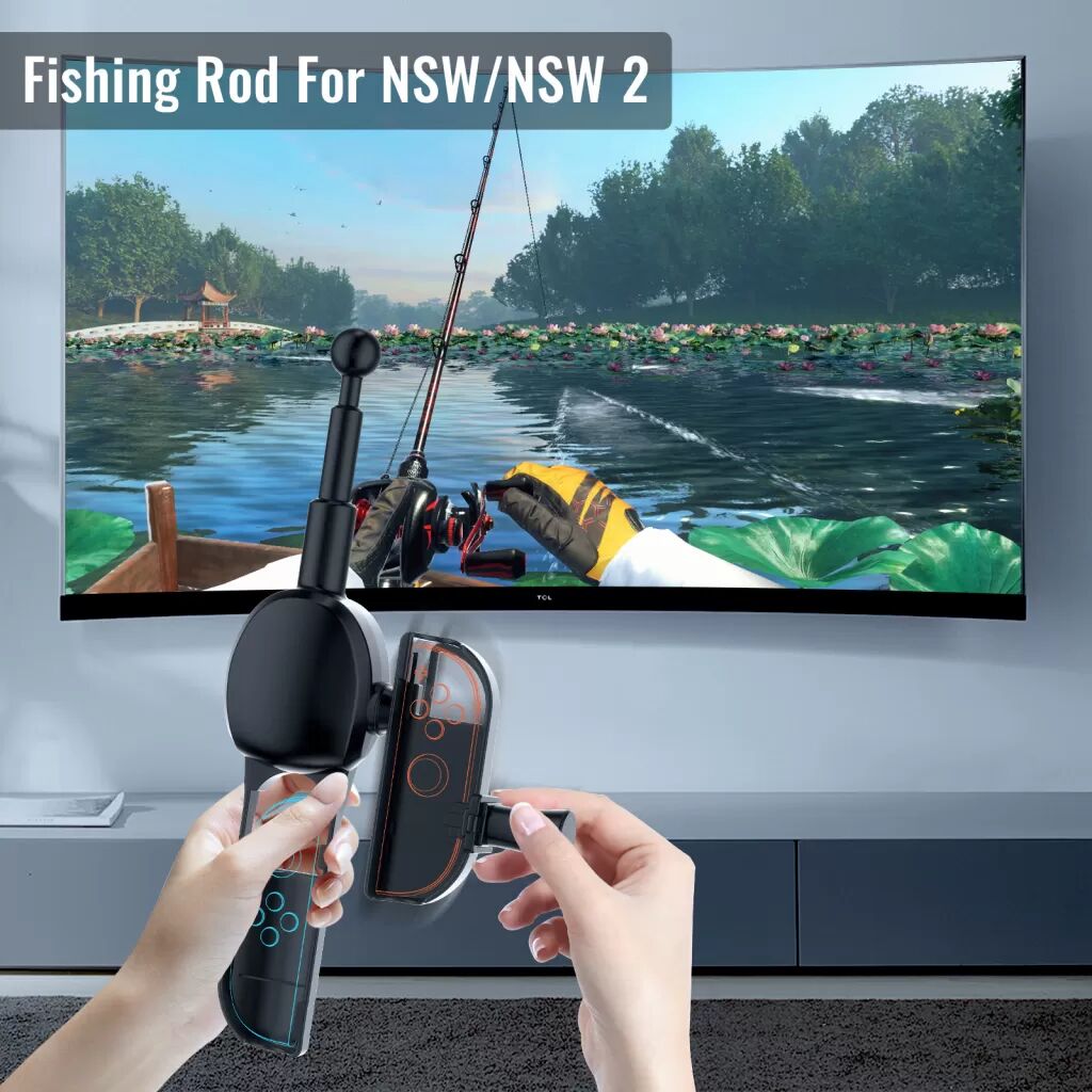 INF Améliorez vos jeux de pêche sur Switch avec la canne à pêche JYS-NS2285