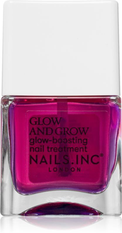 Nails Inc. Glow and Grow Nail Growth Treatment strengthening nail polish 14 ml