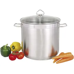 Krüger Maxi Topf, Pfanne + Kochtopf, Silber