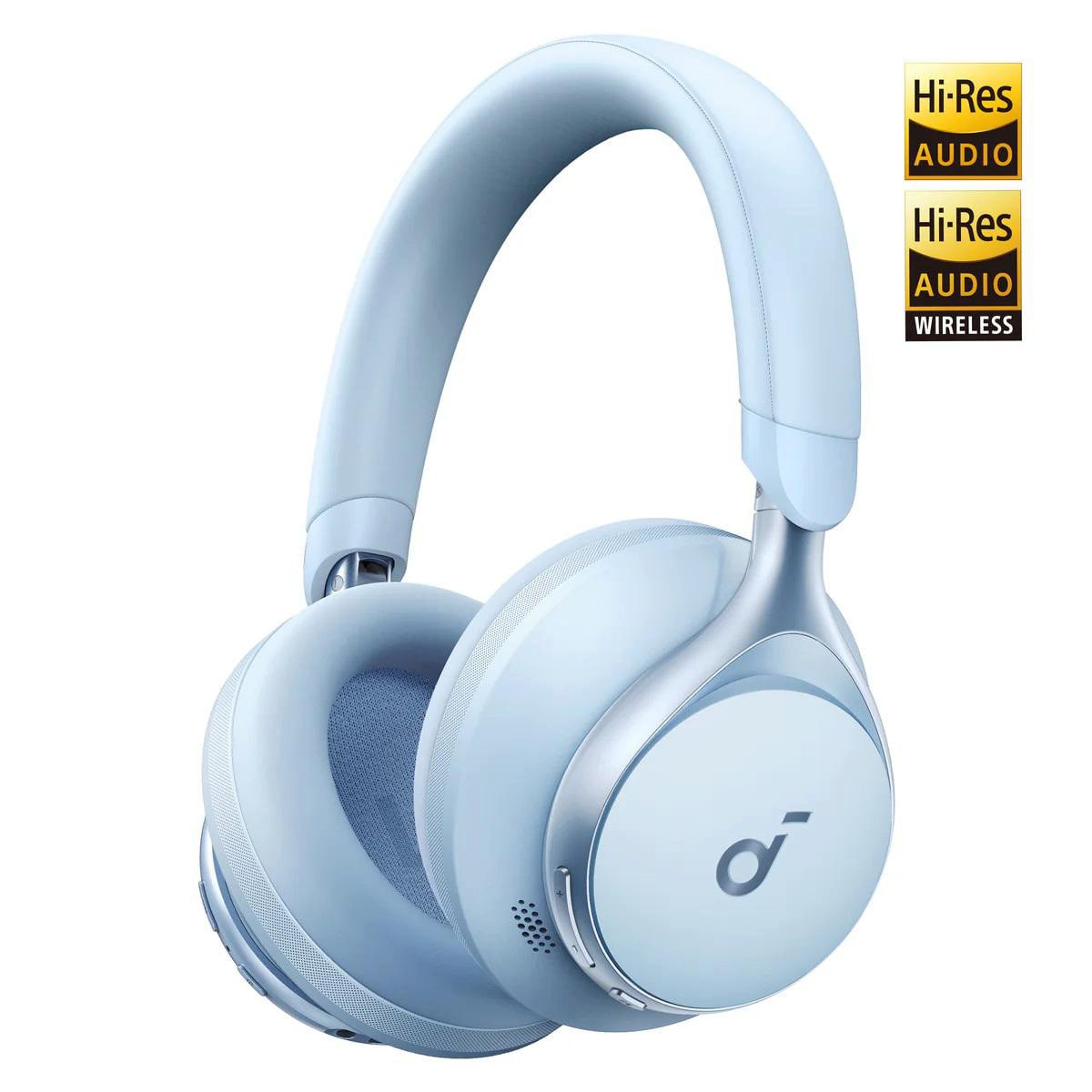 soundcore Space One True-Wireless Over-Ear Bluetooth-Kopfhörer blau A3035G31
