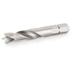Holzspiralbohrer-Bits kurz HSS-G, AØ 5mm, Nutzlänge 26mm, Schaft C6,3, Gesamtlänge 50 mm