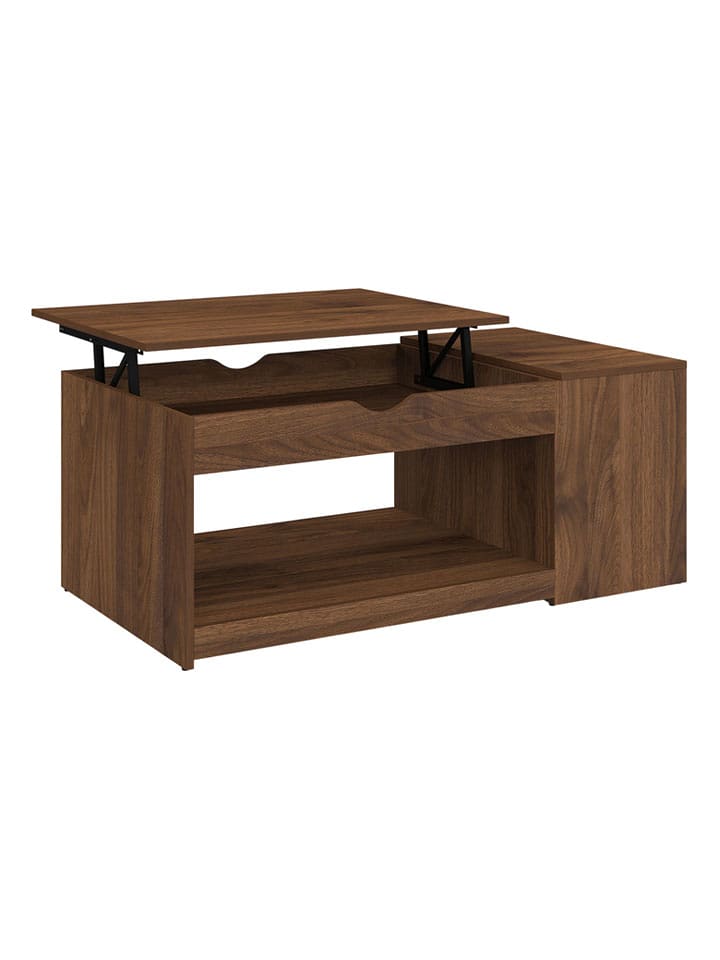 IDOMYA Factory Couchtisch in Braun - (B)110 x (H)45 x (T)60 cm - onesize
