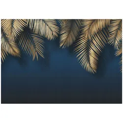 FOTOTAPETE Blätter Hängend Blau 150x105 cm